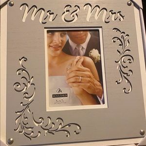 5x7 wedding picture frame - brand new
